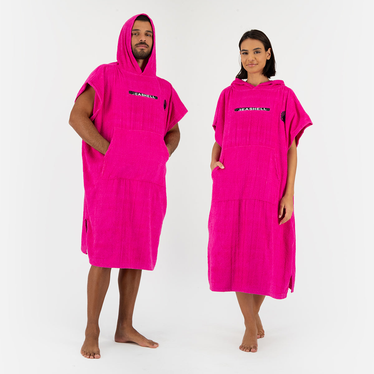 Hooded Beach Towel - Pink