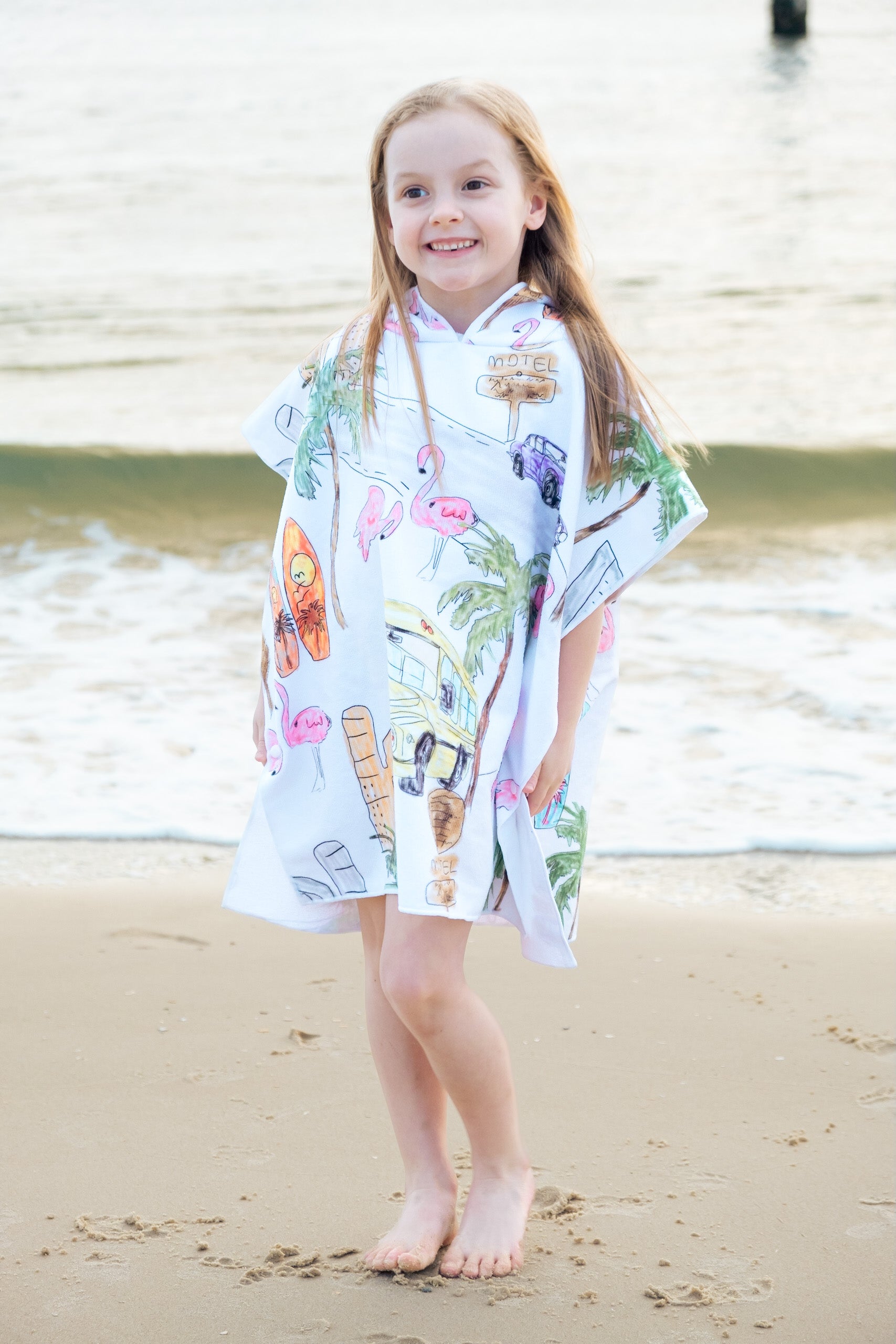 The child beach online towel