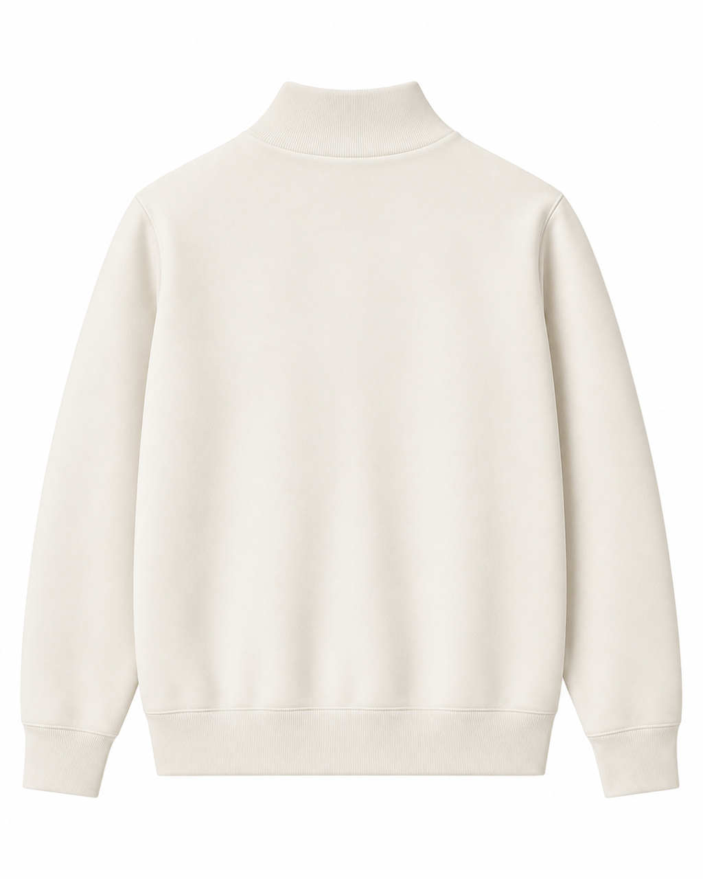 THE COASTAL MOCK NECK - OFF WHITE