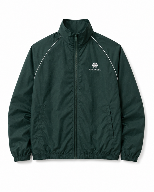 WINDBREAKER JACKET - FOREST GREEN