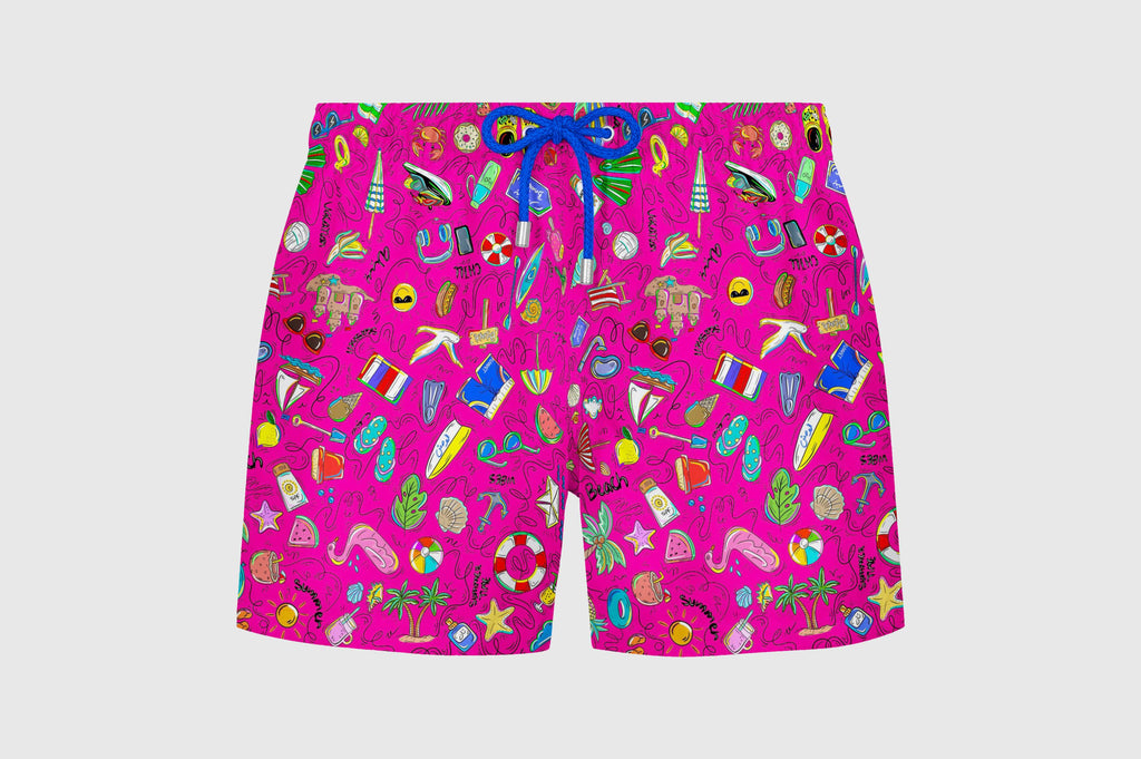 Seashell Swimming Short Pink