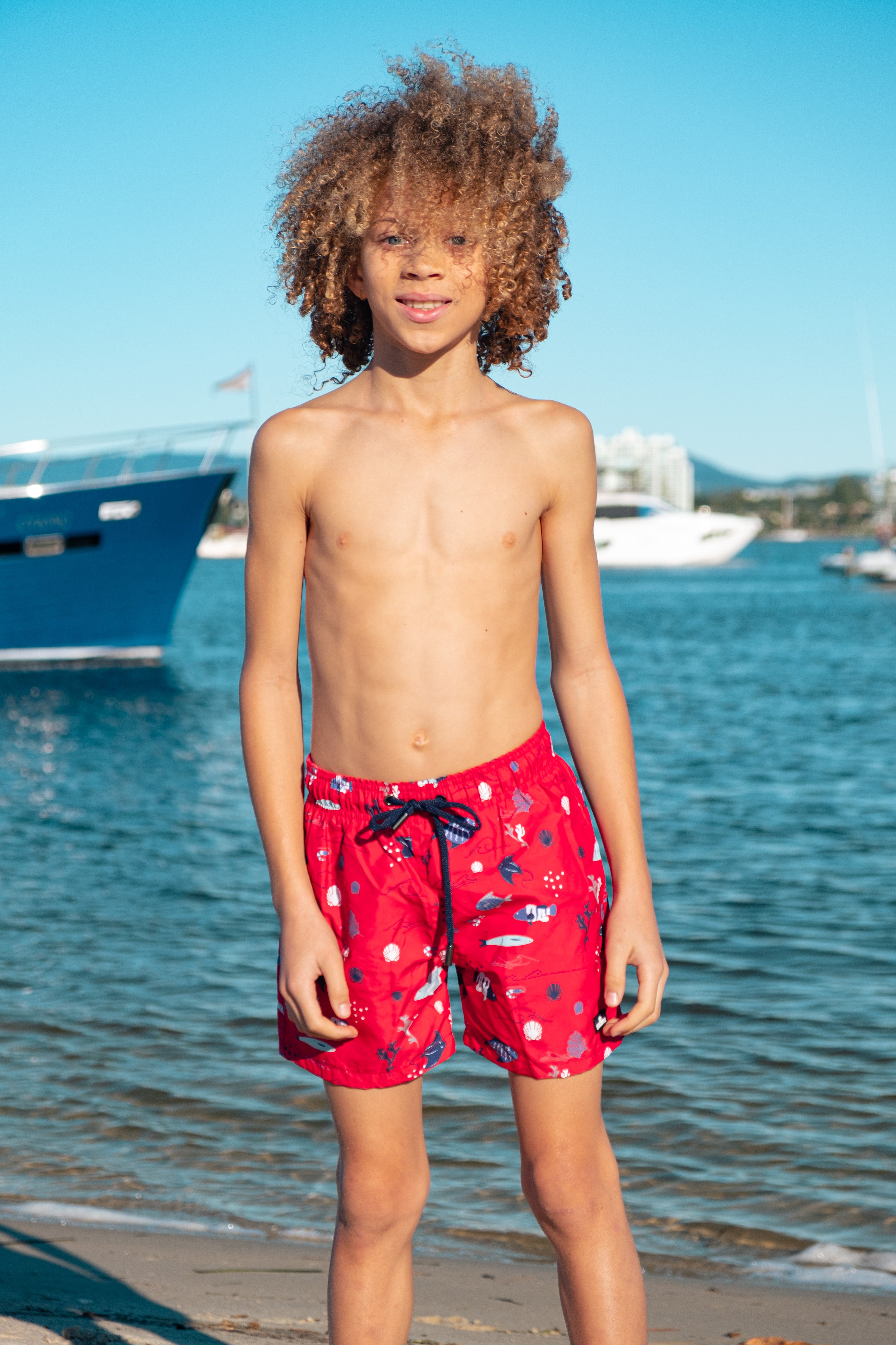 Kids swimming sale shorts