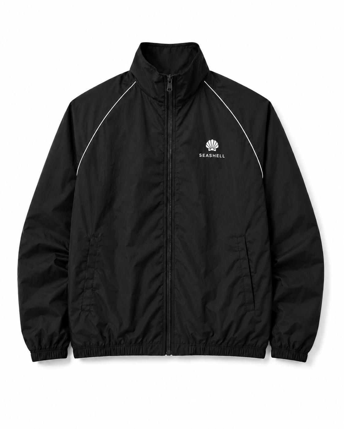 WINDBREAKER JACKET - BLACK