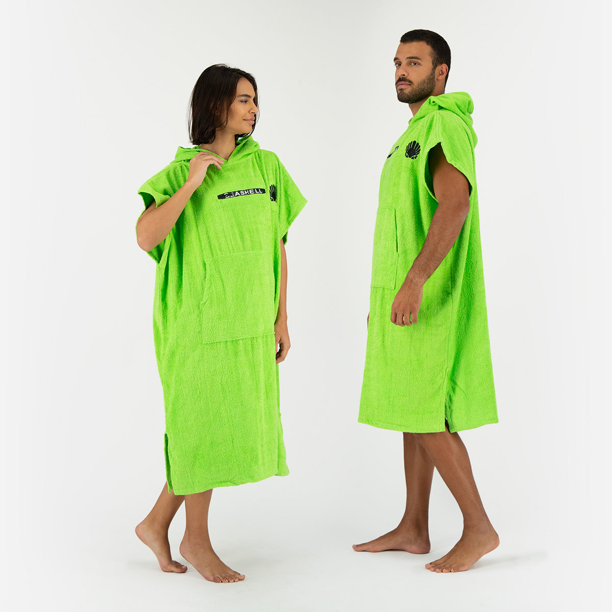 Hooded Beach Towel - Green