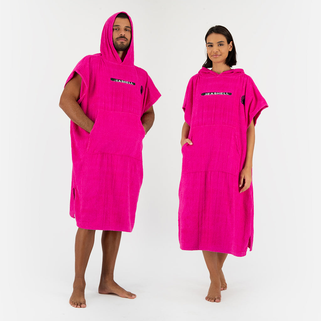 Hooded Beach Towel - Pink