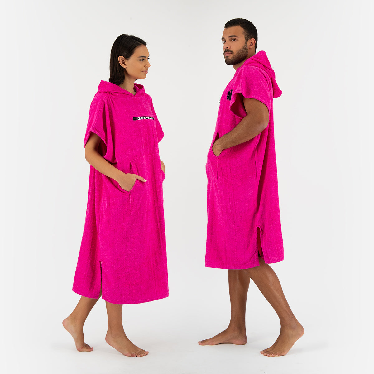 Hooded Beach Towel - Pink