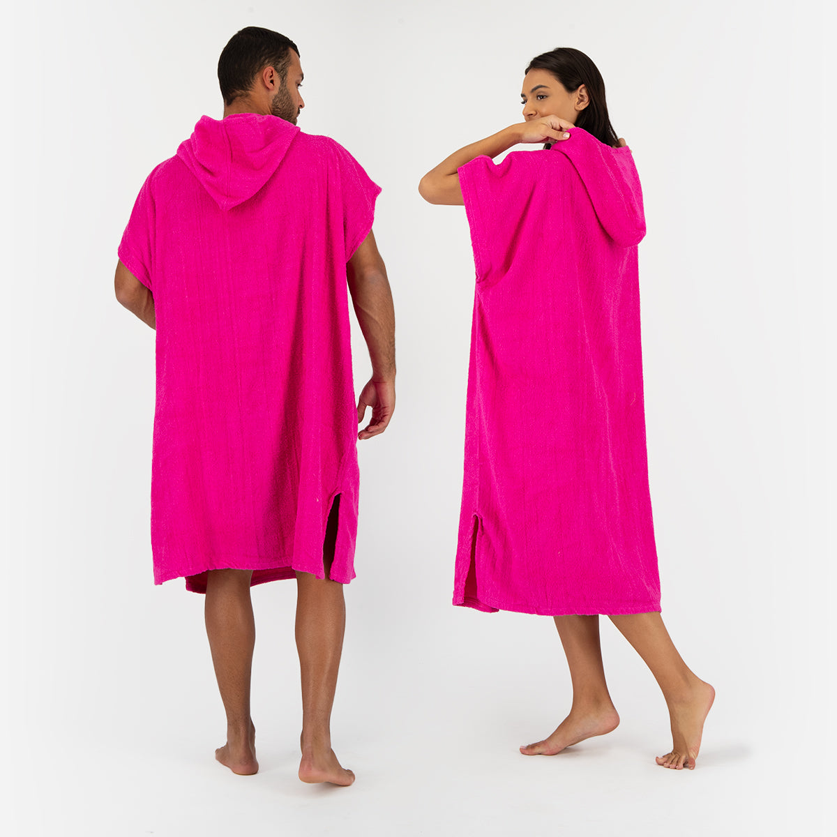 Hooded Beach Towel - Pink