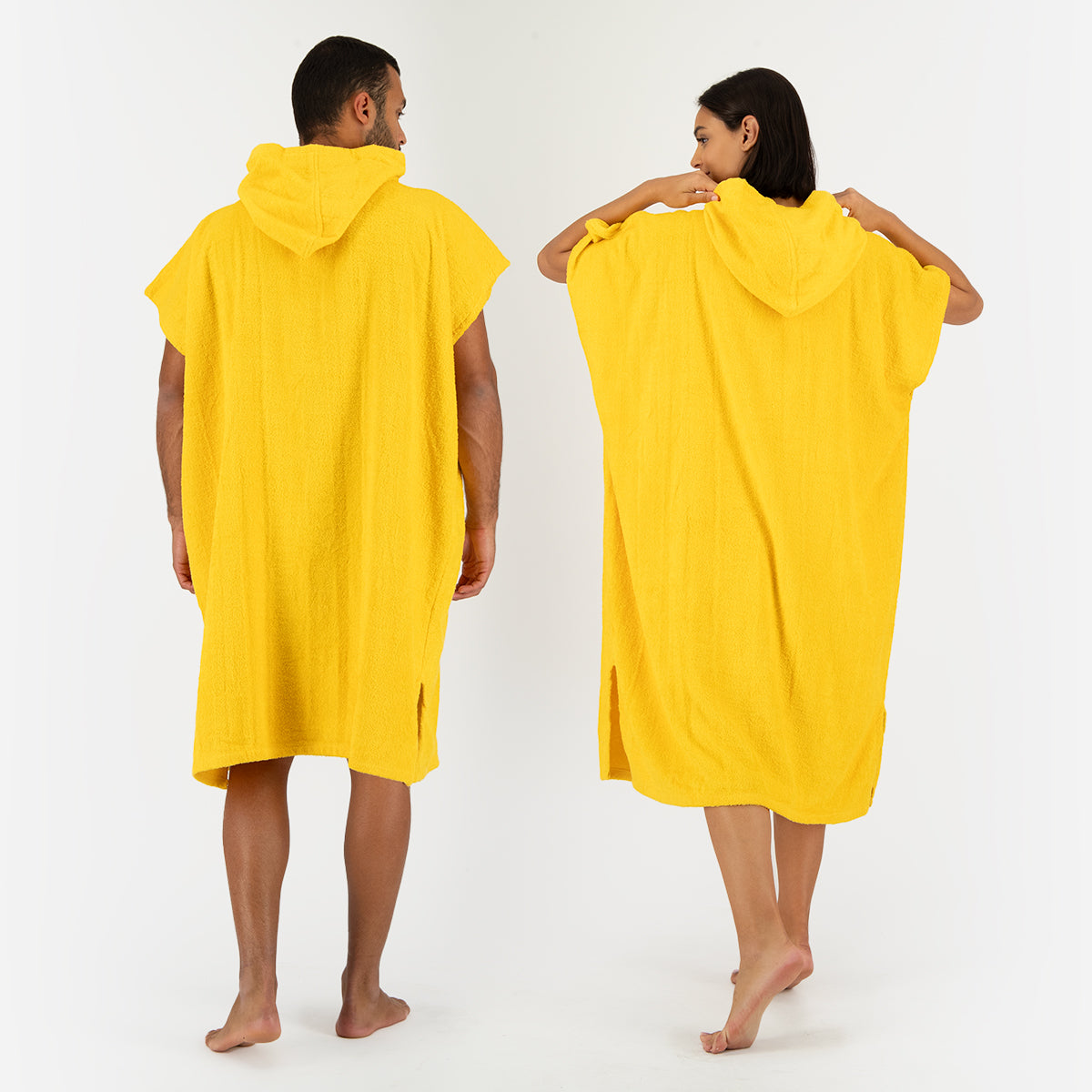 Hooded Beach Towel - Yellow