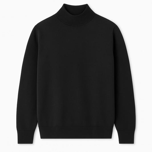 Seashell Black Highneck
