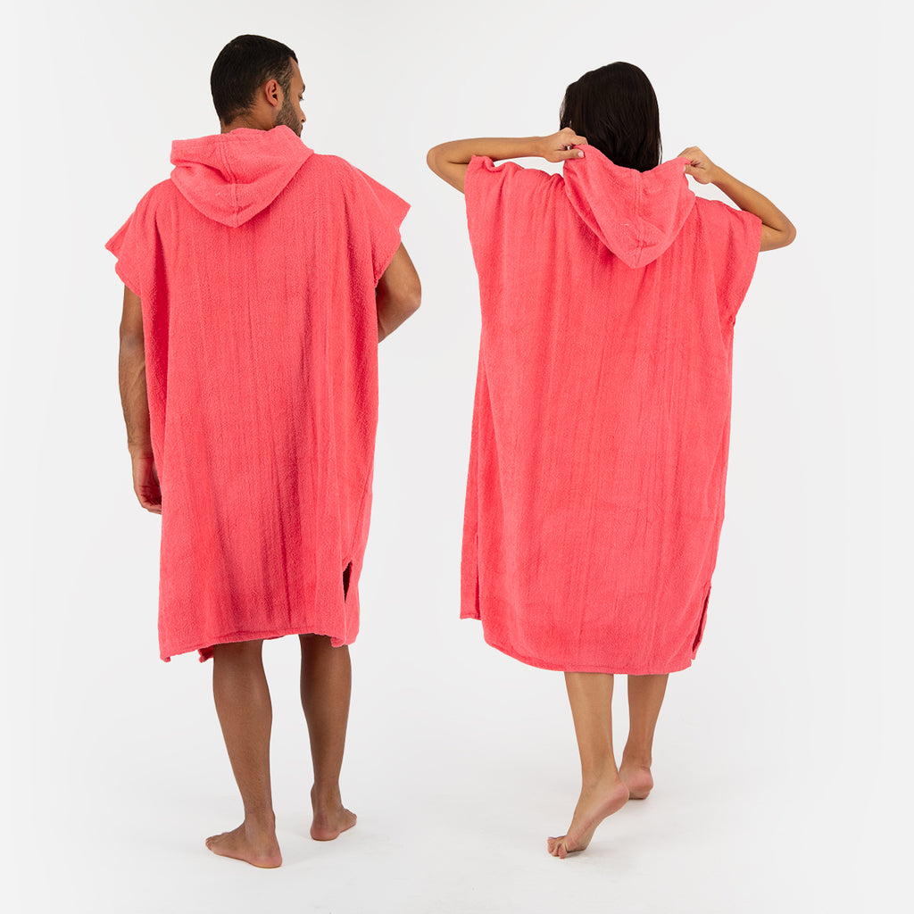 Hooded Beach Towel - Light Pink
