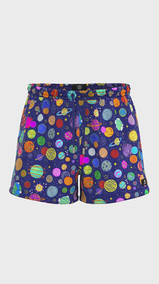 Seashell Swimming Short Space