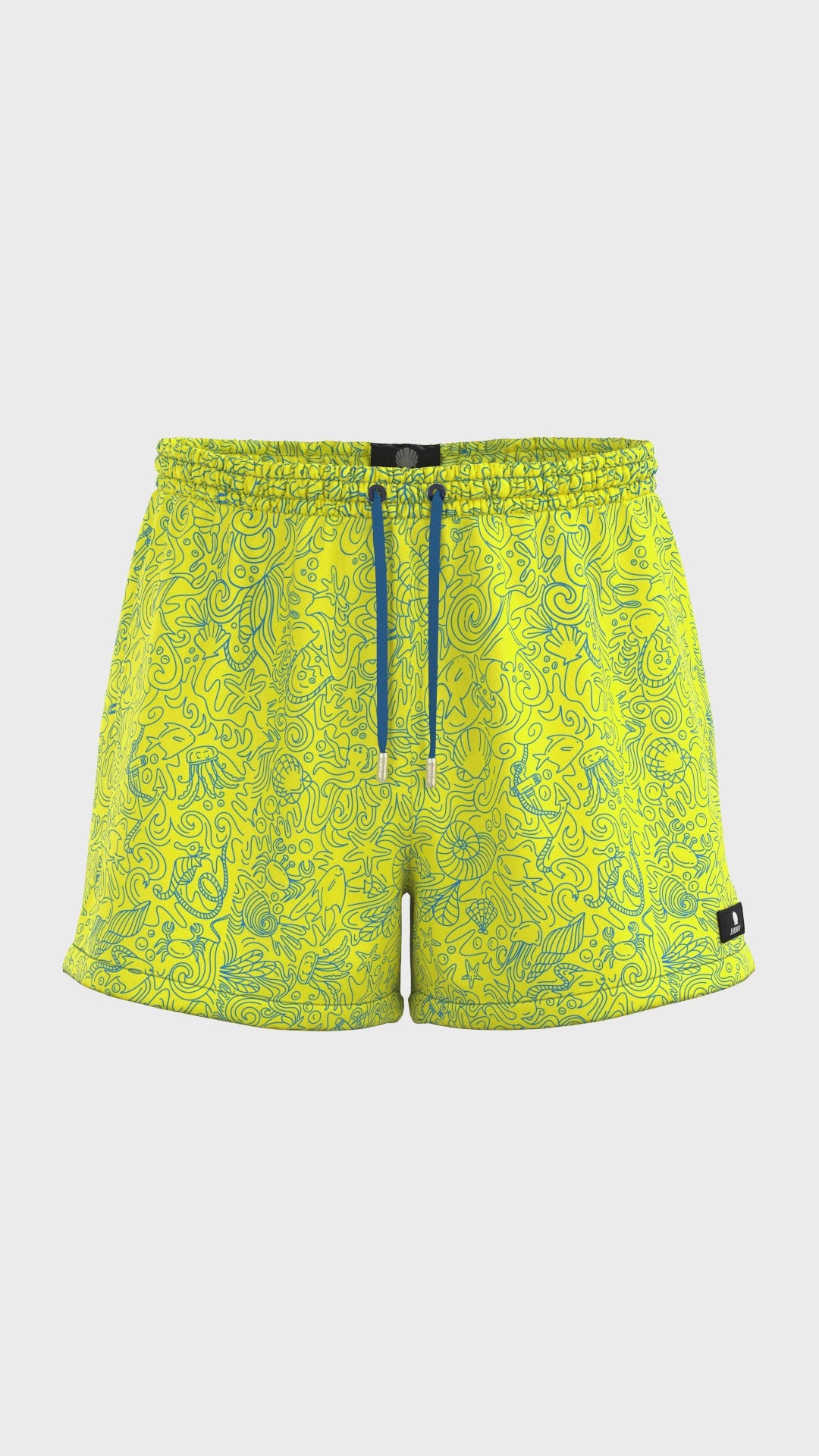 Seashell  Swimming Short Yellow