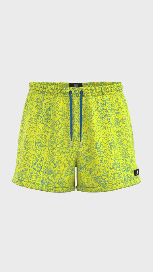 Seashell  Swimming Short Yellow